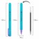Ручка гелевая BRAUBERG "COLOR NEON", ЧЕРНАЯ, корпус ассорти, узел 0,5 мм, линия 0,35 мм, 144120