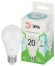 LED A60-20W-840-E27 GL Лампочка светодиодная ЭРА GREEN LINE LED A60-20W-840-E27 GL E27 20 Вт груша яркий белый свет