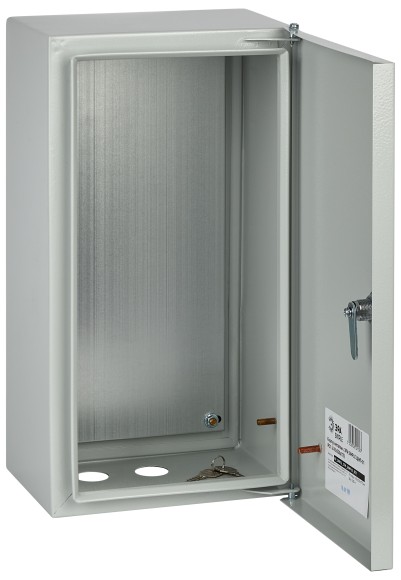Б0041652 Корпус металлический ЭРА SIMPLE ЩМП-01 (410х220х175) IP31 УХЛ3 серый