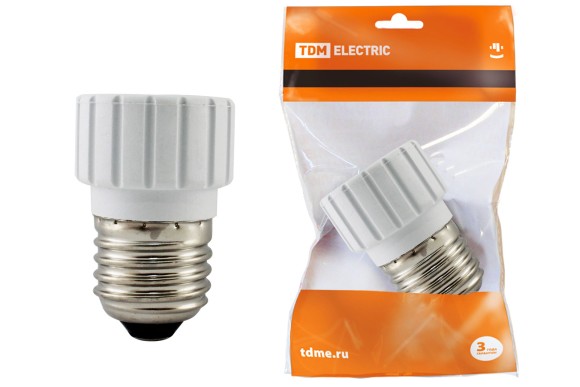Переходник E27-GU10 TDM SQ0335-1006