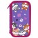 Пенал ЮНЛАНДИЯ, 2 отделения, картон с эффектом soft-touch, 19х11 см, "Best fellows", 273497
