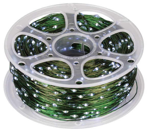 ENIN-2000W Светодиодная новогодняя гирлянда ЭРА POWER ENIN-2000W Нить холодный свет 200 м 2000 microled IP44 220В