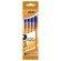 Ручки шариковые BIC "Orange Original Fine", НАБОР 4 шт., СИНИЕ, узел 0,8 мм, линия письма 0,3 мм, пакет, 8308521