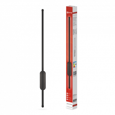 4690612054438 Светильник сд ESTETIKA LUV-80B-40BL 15Вт 230В 4000K 1050Лм 800х50x25 черный IN HOME