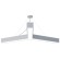 Б0058890 Светильник LED ЭРА Geometria SPO-144-W-40K-066 Igrek 66Вт 4000К 4000Лм IP40 1200*1200*80 белый подвесной драйвер внутри
