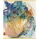 Тетрадь А5, 48 л., ПЗБМ, скоба, клетка, фольга, выборочный TWIN-лак, "Флюид" (5 видов), 029630