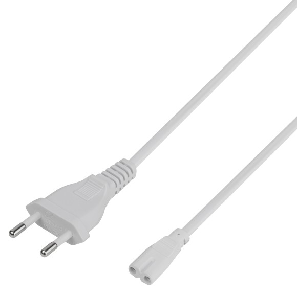 FT-С7-plug-1,5 Кабель питания для линейного светильника ЭРА FT-С7-plug-1,5 коннектор IEC C7 длина 1,5 м