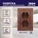 Б0053921 Розетка Intro Plano 1-205-10 с заземлением двойная 2X2P+E Schuko, 16А-250В, IP20, СУ, венге