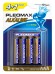 C0021218 Батарейки Pleomax LR03-4+1BL Alkaline (50/500/26000)