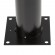 Б0048091 Опора металлическая ЭРА ОМ-1,0 для светильников НТУ черная h1000мм