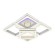 Потолочная светодиодная люстра Profit Light 6000/4+1 WHT