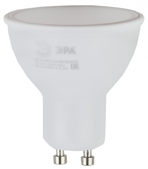 Б0050689 Лампочка светодиодная ЭРА RED LINE LED MR16-5W-840-GU10 R GU10 5 Вт софит нейтральный белый свет