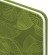 Еженедельник датированный 2025 МАЛЫЙ ФОРМАТ 95х155 мм А6, BRAUBERG "Foliage", под кожу, зеленый, 115988