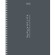 Тетрадь А5, 80 л., HATBER, гребень, клетка, Soft-touch ламинация, "Криптография" (микс в спайке), 090314, 80Т5лВ1гр