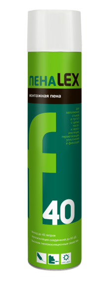 10226 Пена монтажная LEX 10226 полиуретановая 40 600 гр.