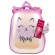 Ранец BRAUBERG SHINY, 2 отделения, с брелком, "Cheerful", 38х28х14 см, 270697