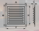 3030МЭ/РМ, Решетка вентиляционная вытяжная стальная с покрытием полимерной эмалью 300х300