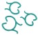 GPCR-3 GPCR-3 GREEN APPLE Кольцо фиксатор (3 размера) (100/2400)