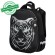 Ранец BRAUBERG SHINY, 2 отделения, с брелком, "Tiger", СВЕТЯЩИЙСЯ РИСУНОК, 38х28х14 см, 270698
