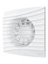 SILENT 4C Matt white Вентилятор накладной SILENT D100 обратный клапан Matt white DICITI