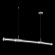 Подвесной светодиодный светильник Crystal Lux Lineup SP24W Led Chrome