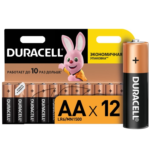 C0037388 Duracell LR6-12BL BASIC NEW (12/144/19584)