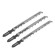 Полотна для электролобзика по дереву, 3 шт, T101DF, 75 x 4 мм, Bimetal Matrix Professional