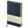 Ручка шариковая PARKER "Jotter Core Stainless Steel GT", ежедневник А5 синий, пакет, 880889