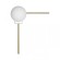 Настенный светильник Loft IT Meridian 10132/E Gold