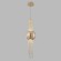 Подвесной светодиодный светильник Crystal Lux Navajo SP3W Led Gold