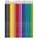 Карандаши цветные MAPED (Франция) "Color'Peps Star", 18 цветов, трехгранные, грифель 3 мм, натуральное дерево, 183218