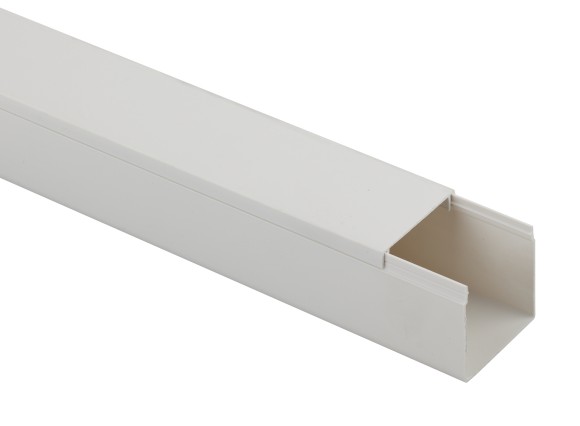 Б0031137 Кабель-канал ЭРА KK-W-40-40 белый 40x40 30м