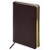 Ручка шариковая PARKER "Jotter Core Stainless Steel GT", ежедневник А5 коричневый, пакет, 880890