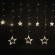 Электрогирлянда-занавес комнатная "Звезды" 3х1 м, 138 LED, теплый белый, 220 V, ЗОЛОТАЯ СКАЗКА, 591338