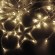 Электрогирлянда-занавес комнатная "Звезды" 3х1 м, 138 LED, теплый белый, 220 V, ЗОЛОТАЯ СКАЗКА, 591338
