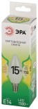 LED B35-15W-830-E14 GL Лампочка светодиодная ЭРА GREEN LINE LED B35-15W-830-E14 GL E14 15 Вт свеча теплый свет