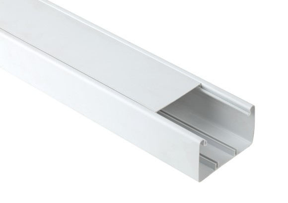 Б0048448 Кабель-канал ЭРА KK-W-100-60-P парапетный белый 100x60 8м
