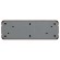Б0053842 Розетка Intro Quadro 2-208-10 с заземлением четырёхместная 4х2P+E, 16А-250В, IP20, ОУ, венге