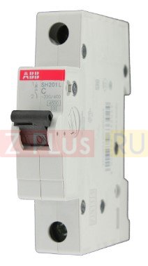 ABB SH201L C25 Автоматический выключатель 1-полюсной 2cds241001r0254
