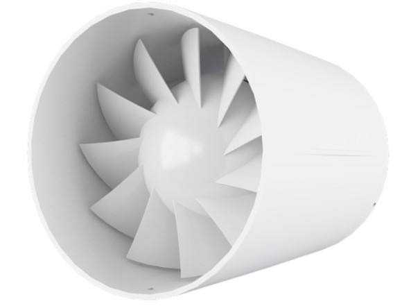 Almaz 125 Вентилятор осевой канальный энергосберегающий с низким уровнем шума