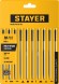 STAYER 140 мм, 10 предм., набор надфилей, Professional (16011-H10)