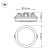 Встраиваемый светодиодный светильник Arlight LTD-95SOL-10W Warm White 017985