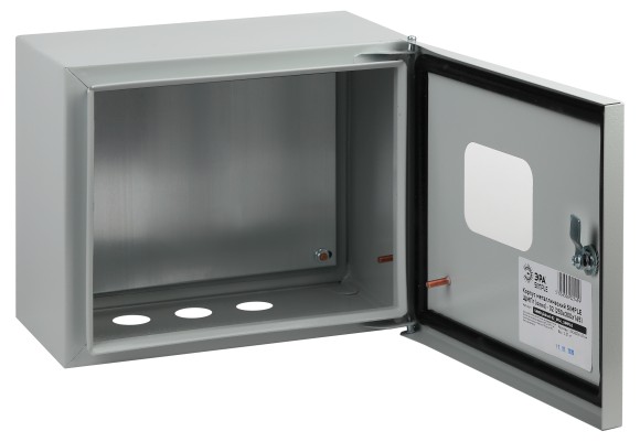 Б0041661 Корпус металлический ЭРА SIMPLE ЩМПг-02 с окном (250х300х175) IP54 У2 серый