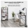 Стол на металлокаркасе BRABIX "LOFT CD-002", 1000х500х750 мм, складной, цвет дуб антик, 641213