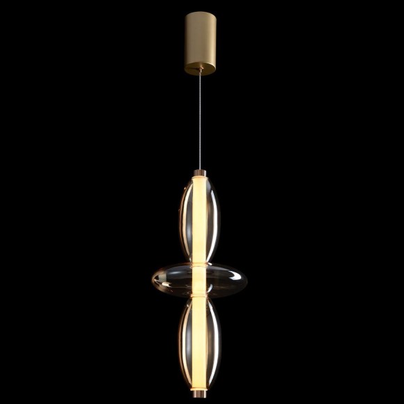 Подвесной светодиодный светильник Crystal Lux Quasar SP14W Led Amber