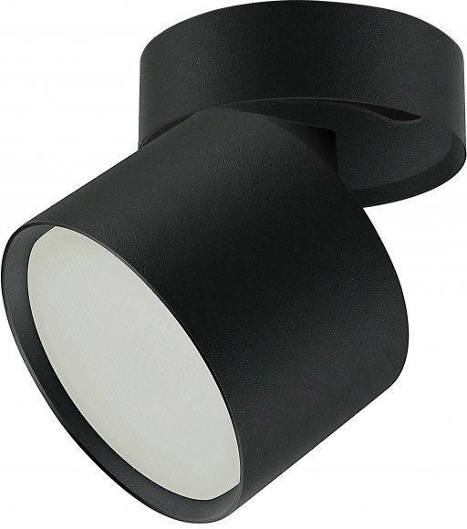 Б0049034 OL12 GX53 SBK Подсветка ЭРА Накладной под лампу Gx53, алюминий, цвет черный (40/960)