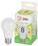 LED A60-8W-830-E27 GL Лампочка светодиодная ЭРА GREEN LINE LED A60-8W-830-E27 GL E27 8 Вт теплый свет