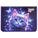 Папка для тетрадей BRAUBERG KIDS А4, 1 отделение, пластик, молния вокруг, "Curious cat", 273336