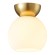Потолочный светильник iLamp Mono C6079-1 GD+WH