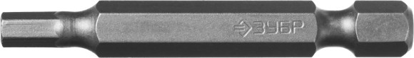 ЗУБР Hex4, 2 шт, 50 мм, кованые биты (26007-4-50-2)